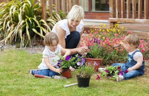 Lawn mowing and hedge trimming for Brentford garden upkeep