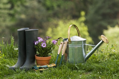 Local transfer station handling green waste materials
